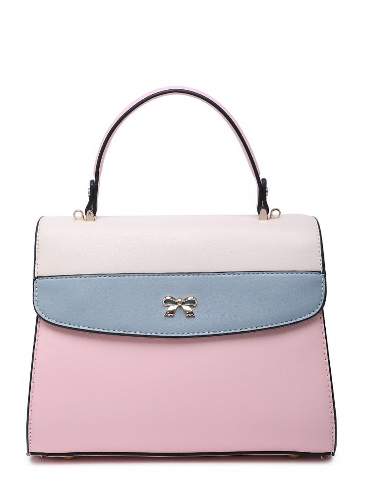 Devine Legacy Luxury Handbag - Baby Pink