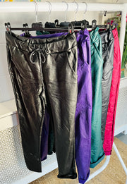 Leatherette Magic Trousers