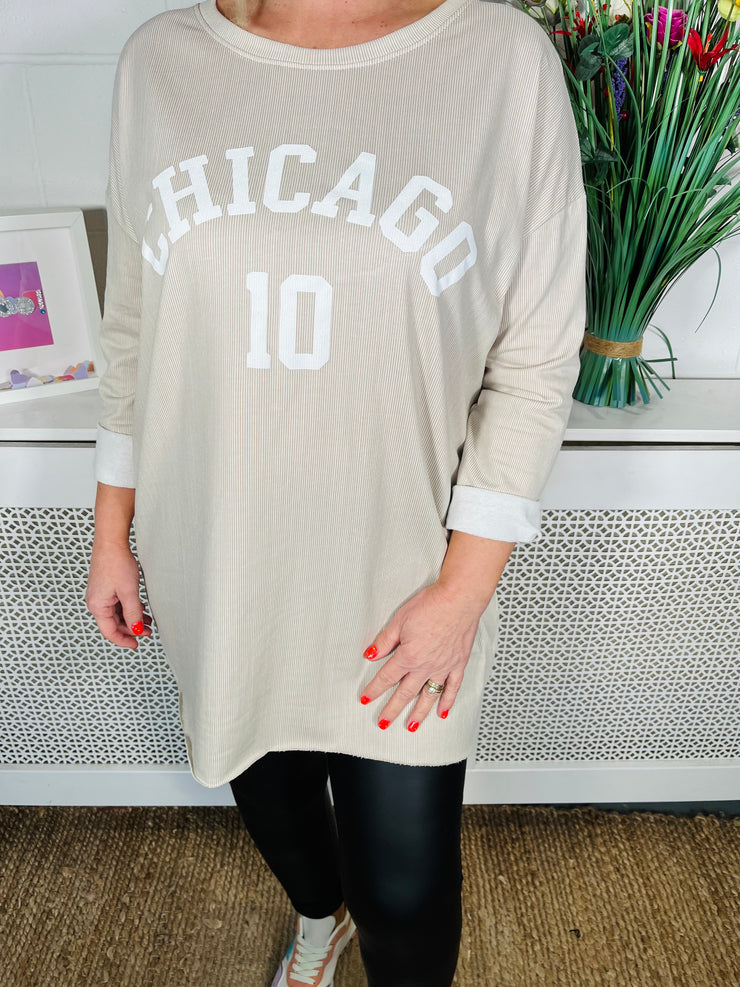 Chicago Tunic - Natural Stripes