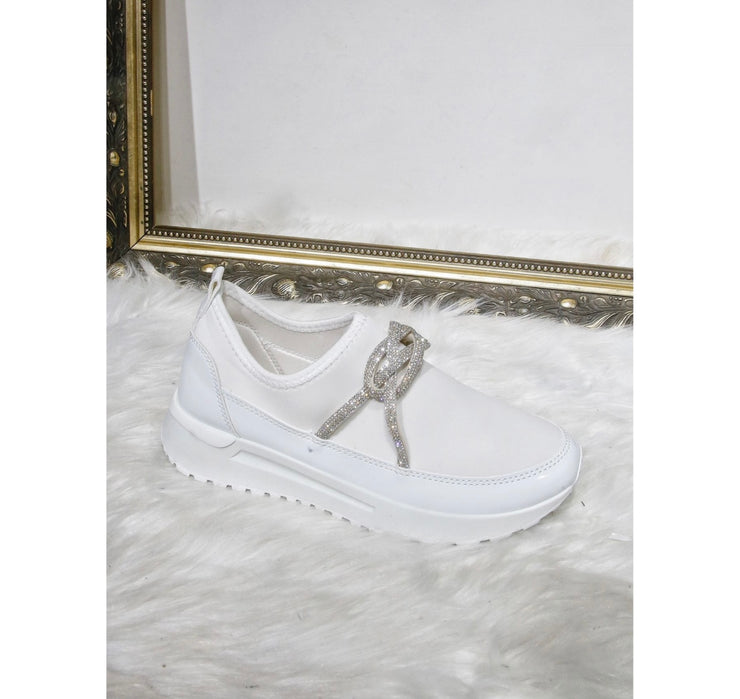 Aldina Slip On Sneakers - White
