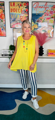 The Daily Essential Tank Top - Sunshine Yellow