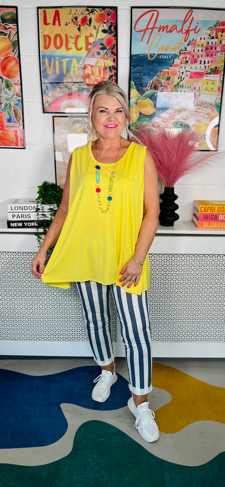 The Daily Essential Tank Top - Sunshine Yellow