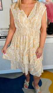 Layers In Paradise Dress - Natural