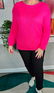 Easton Soft Knit - Hot Pink