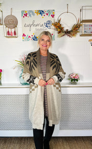 Cosy Campfire Cardigan - Natural