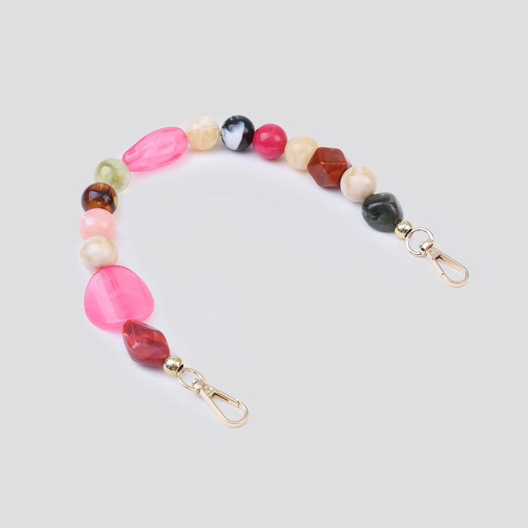 Bag Beads - Carmela - Hot Pink