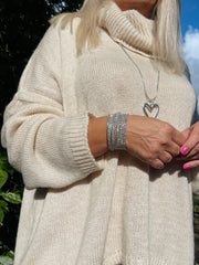Silver Starlight Wrap Around Bracelet