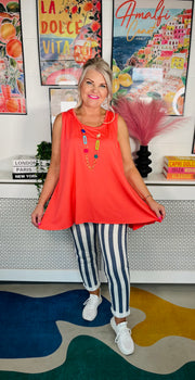 The Daily Essential Tank Top - Coral