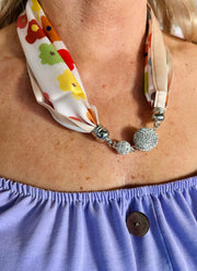 Alisha Jewelled Neck Scarf