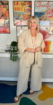 Darling Unstructured  Blazer - Natural