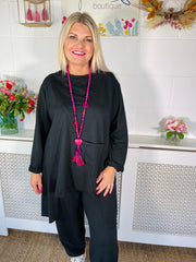 Tassel Of Love Chain - Magenta