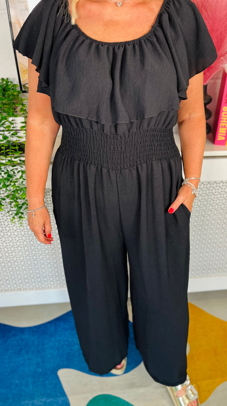 Dusk Til Dawn Jumpsuit - Black