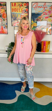 The Daily Essential Tank Top - Candy Pink
