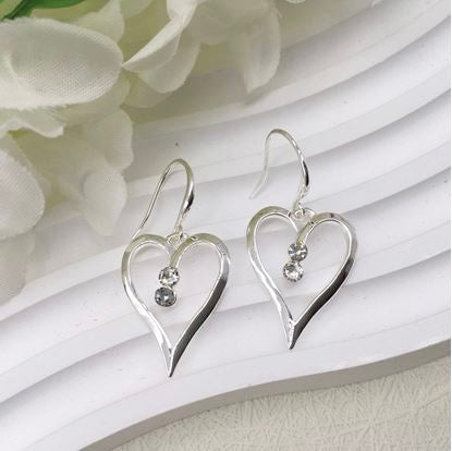 Dazzling Love Drop Earrings