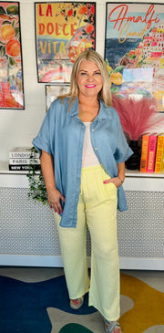 Classic And Cool Denim Shirt - Light Denim