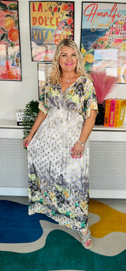 Midnight In Paris Maxi Dress - Black