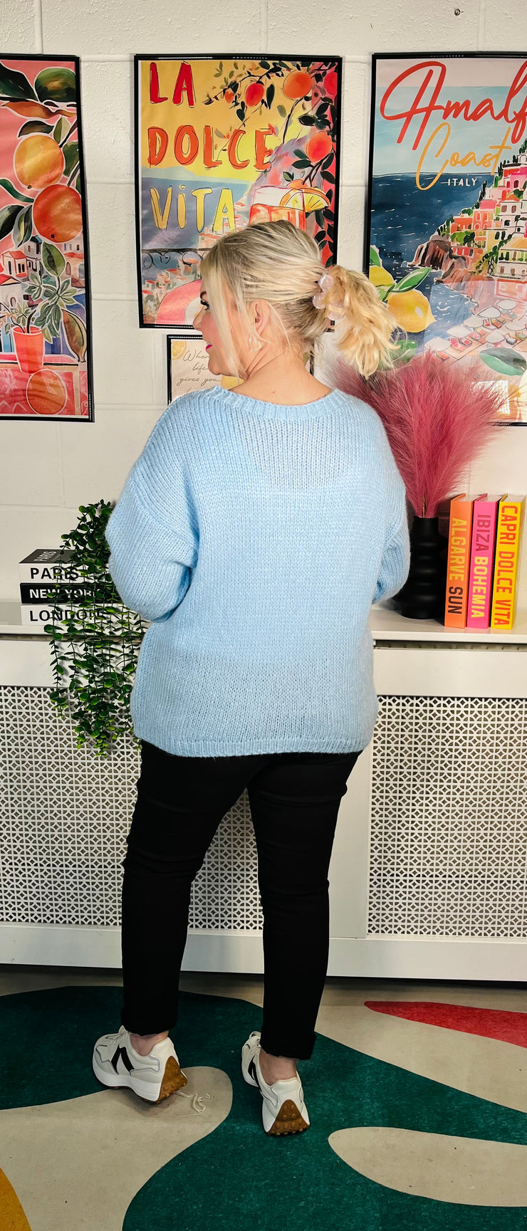 Easton Soft Knit - Baby Blue