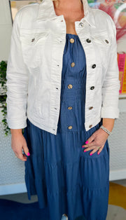 Sleek Sophistication Jacket - White