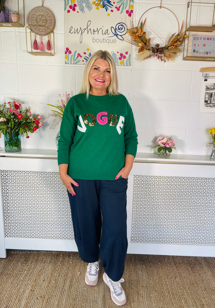 Vogue Vibes Knit - Green