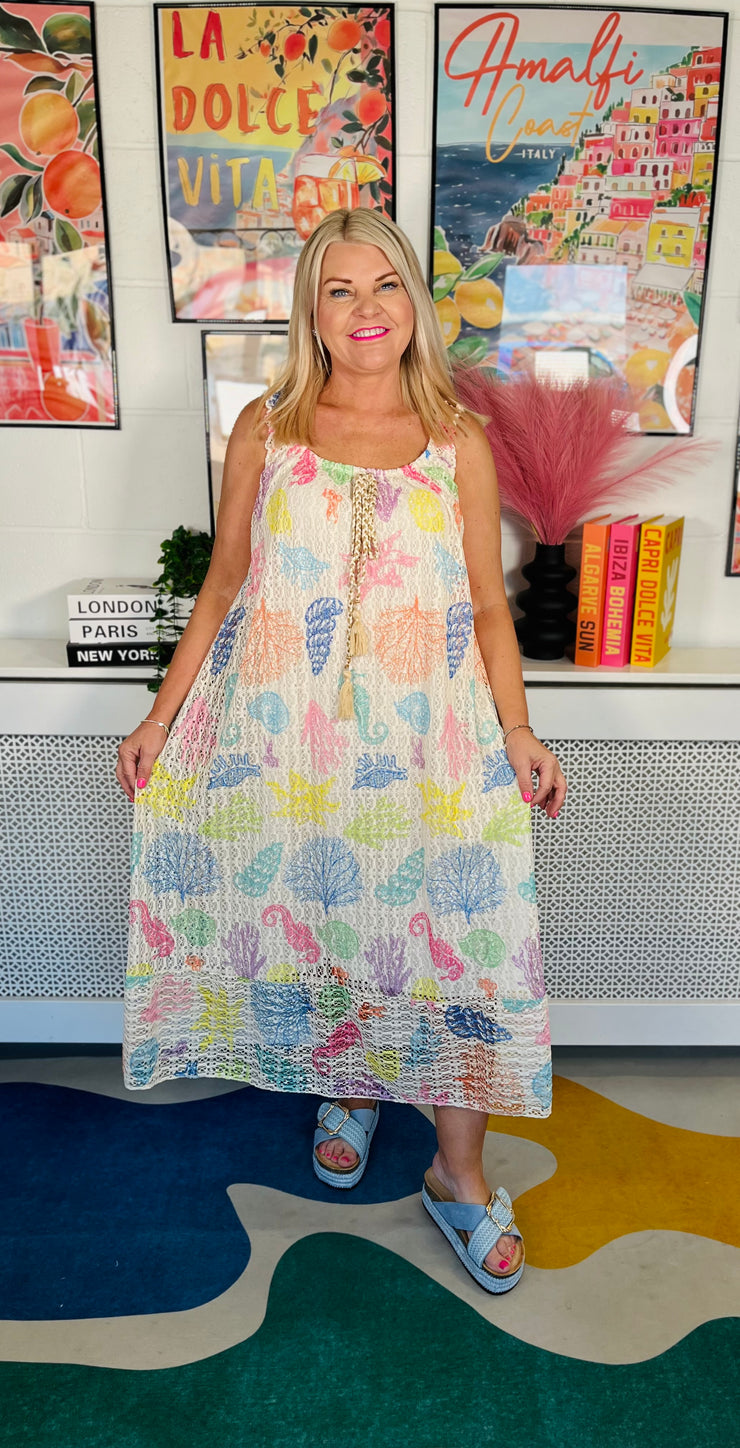 Pure Shores Dress - Multi
