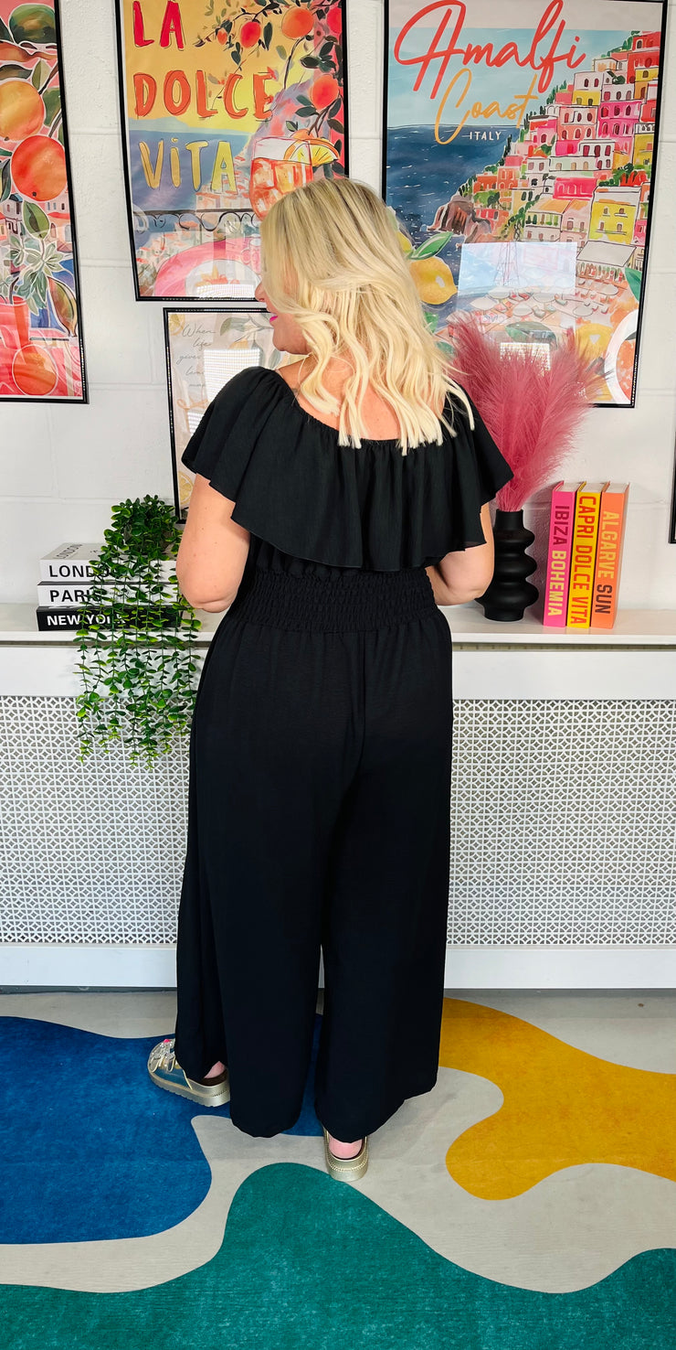 Dusk Til Dawn Jumpsuit - Black