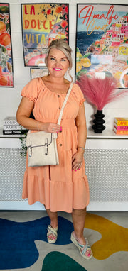 The City Stroll Crossbody Bag - Natural