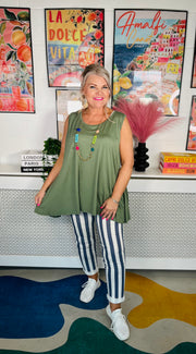 The Daily Essential Tank Top - Khaki