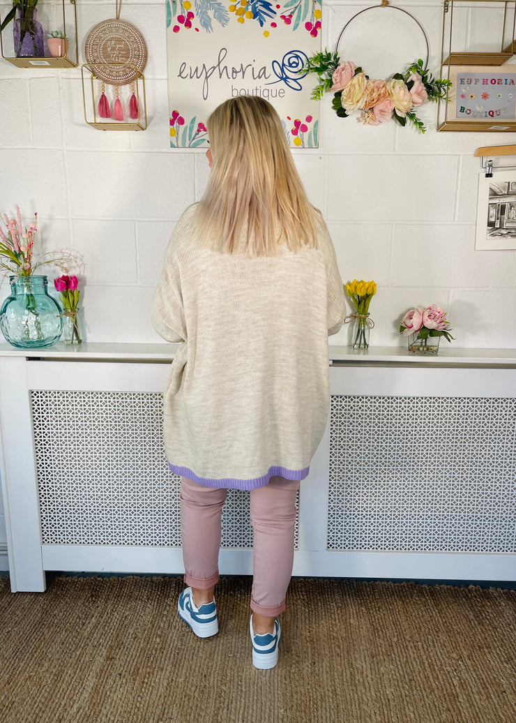 Cosy Bloom Knit - Natural