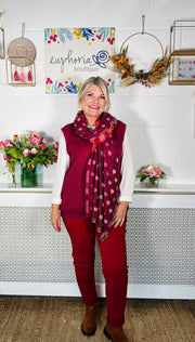 Prudence Knitted Tank - Magenta