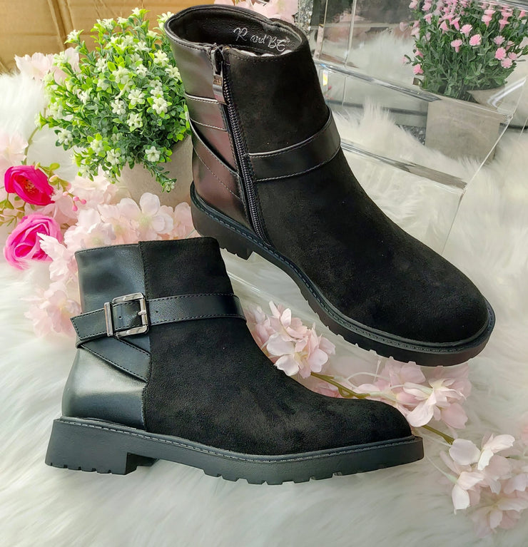 Tasha Ankle Boots - Black