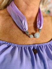 Alisha Jewelled Neck Scarf