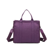 Lyric Tote Bag - Purple