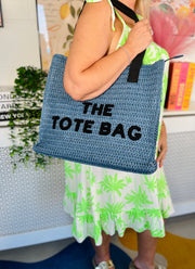 Tide And Tote Beach Bag - Blue