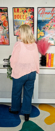 Cotton Candy Cardigan - Baby Pink