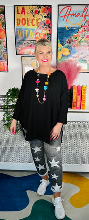 Larkstone Tunic Top - Black