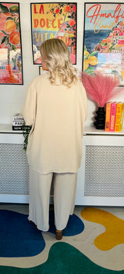 Darling Unstructured  Blazer - Natural