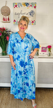 Judy Maxi Dress - Baby Blue