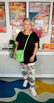The City Stroll Crossbody Bag - Lime Green