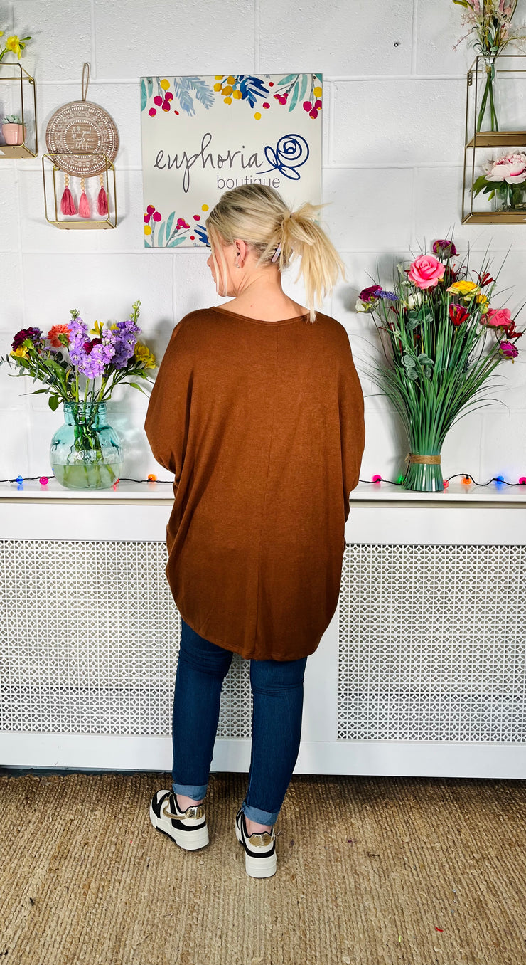 Blossoming Beauty Sweater - Tan
