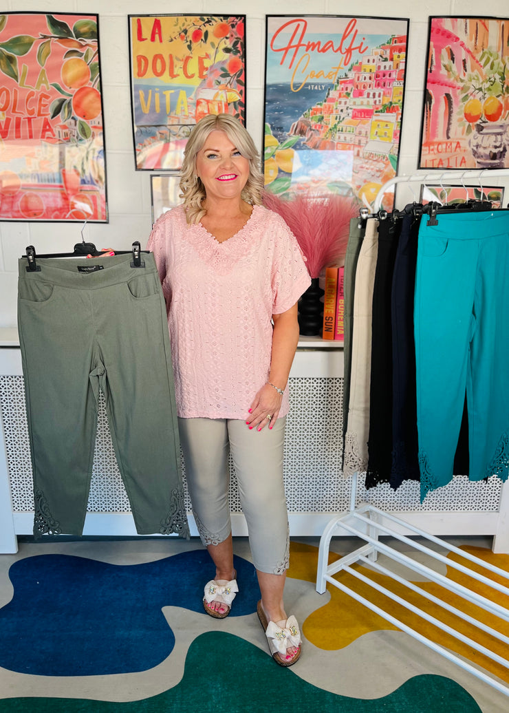 Skye Cropped Trouser