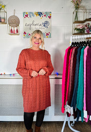 Edinburgh Knitted Dress - Blush