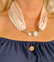Alisha Jewelled Neck Scarf