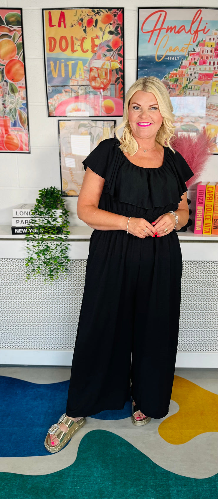 Dusk Til Dawn Jumpsuit - Black