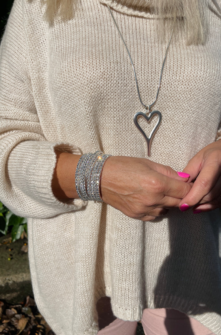 Silver Starlight Wrap Around Bracelet