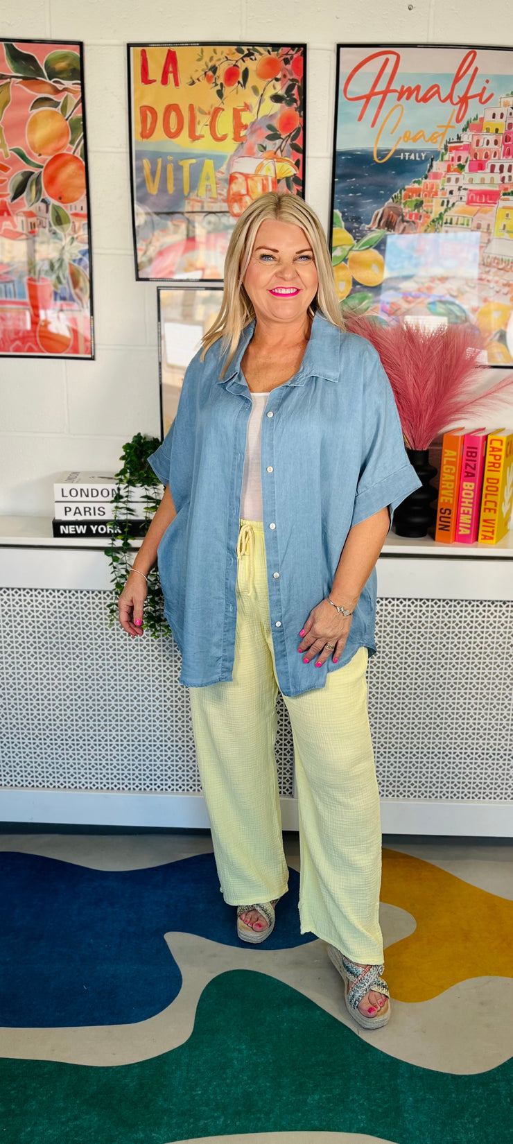 Classic And Cool Denim Shirt - Light Denim