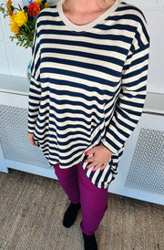 Sailors Delight Sweater - Navy