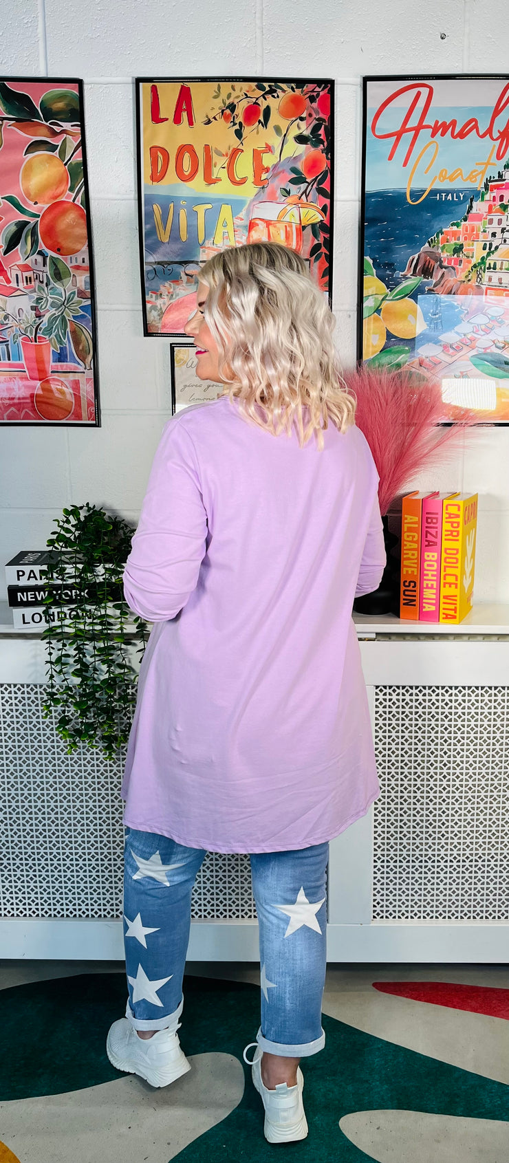 London Tunic Top - Lilac