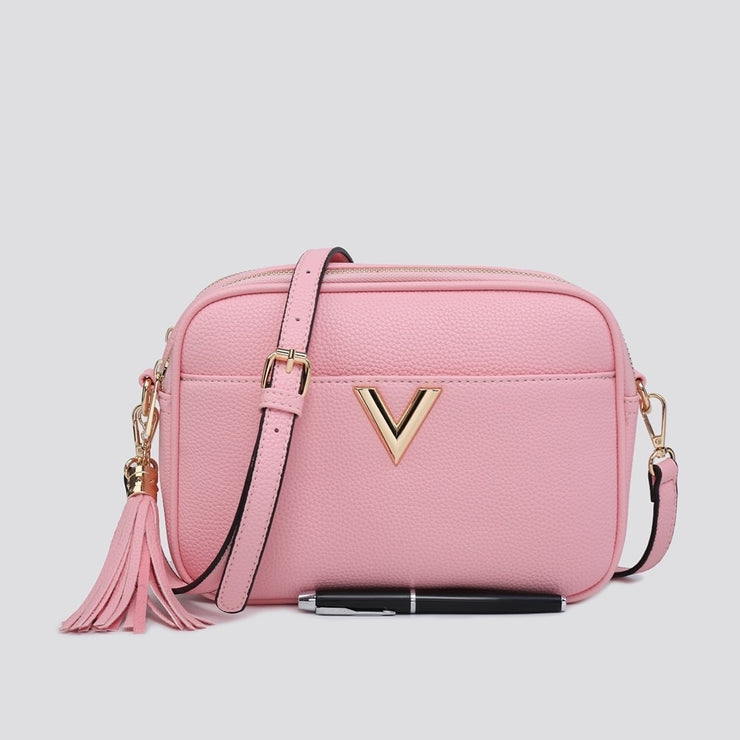 Venice Cross Body Bag - Baby Pink