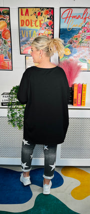 Larkstone Tunic Top - Black