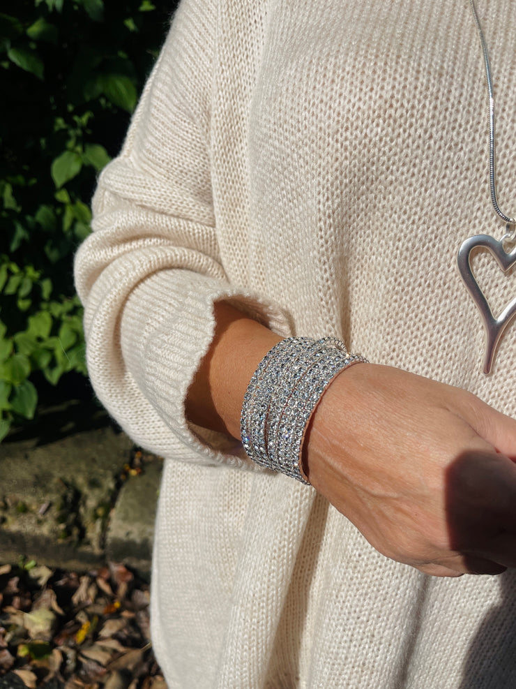 Silver Starlight Wrap Around Bracelet